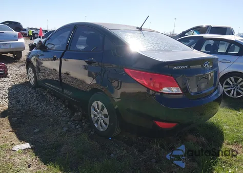 2016 Hyundai Accent Se z USA, uszkodzony, nr VIN KMHCT4AE2GU139048